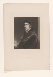 Portret af William Lamb Viscount Melbourne