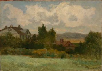 Uden titel (huse og træer)