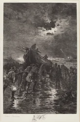 Uden titel (Setning af en Dory/Til undsætning/Skibsvrag)