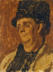Mrs Evans (olie på lærred)