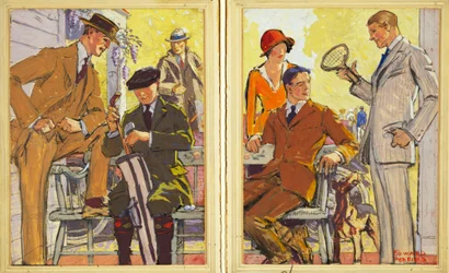 Annonce for Hart, Schaffner & Marx Clothes, pub. 1900