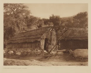 Diegueño-huset i Santa Ysabel