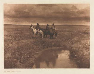 Portfolio VI, Plade 209: De tre høvdinge - Piegan