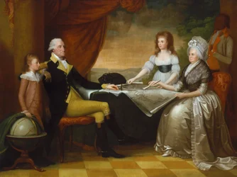 Washington-familien, 1789-1796.