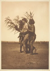 Arikara medicinceremoni - ænderne, 1908.
