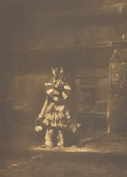 Masked Dancer - Cowichan, 1912.