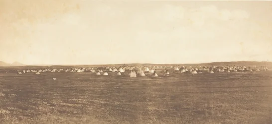Sun Dance Campment - Piegan, 1900.