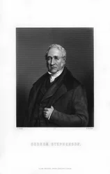 George Stephenson, engelsk maskiningeniør, 1899.