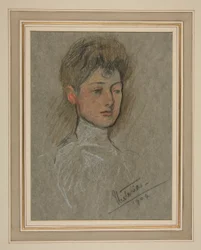 Portræt til Kroningen af Edward VII: prinsesse Victoria Alexandra Olga Mary