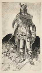 Edgar Armed - Akt V, Scene III, Kong Lear