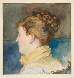 Portræt af Mrs. Abbey