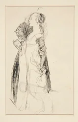 Studie for The Education of Isabella (oliemaleri)