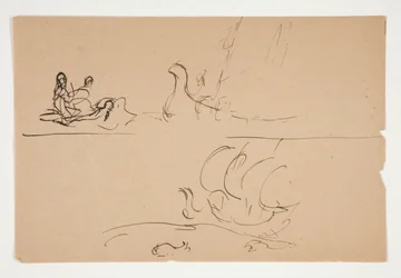 Studie til The Quest of the Holy Grail (serie på femten malerier til Boston Public Library, afsluttet i 1901)