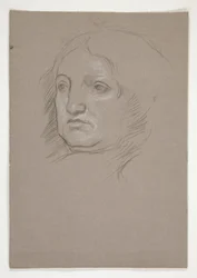 Studie for William Penn: skitse til vægmaleri til statens hovedbygning i Harrisburg, Pennsylvania, 1902-1911 (fuldført af John Singer Sargent)