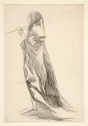 Studie af helleberdier, fra kong Richard III