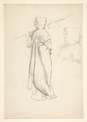 Studie af helleberdier, fra kong Richard III