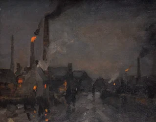 Black Country, nat, med støberi