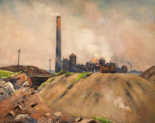 Capenfield Furnaces (olie på lærred)