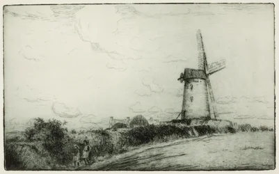 Vindmøllen (ætsning)