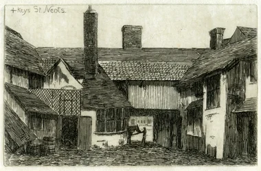 The Cross Keys, St. Neots, Cambridgeshire, 1881