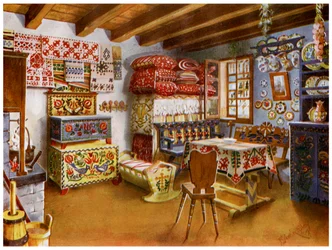 Østrig-ungarske bondemøbler, 1911-1912