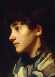 The Newlyn Girl, ca. 1895