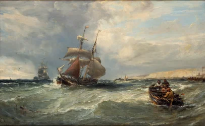 Brigantine ud for Yarmouth
