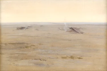 Lejr i ørkenen, 1914