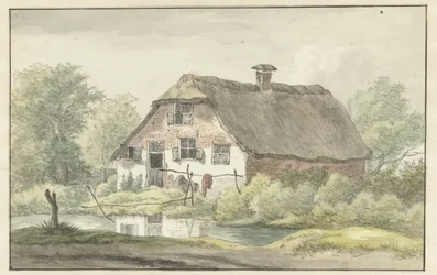 Stråtækt bondehus