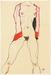 kvindelig torso; Kvindelig torso, 1913