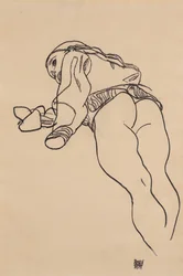 Ligger ned; Liegende, 1918