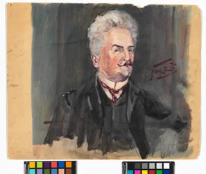 Portræt af Leopold Czihaczek