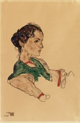 Portræt af kunstneren Silvia Koller