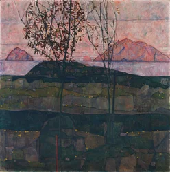Solnedgang, 1913