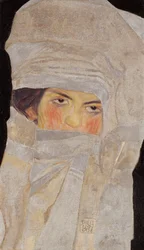 Kunstnerens søster, Melanie, 1908