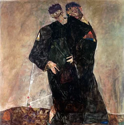 Eremitterne af Egon Schiele
