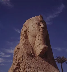 Alabaster Sphinx, New Kingdom, sandsynligvis fra Amenhotep II