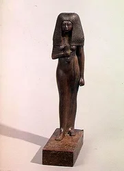 Toui, præstinde af Min, New Kingdom (træ)