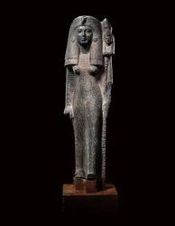 Fane-bærende statue af dronning Nefertari, Det Nye Rige, ca. 1290-1224 f.Kr.