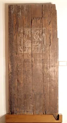 Trædør fra Khonsuhotep New Kingdoms grav, ca. 1285 f.Kr. (træ)