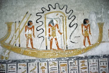 Re i natbåden, fra Ramses VI