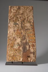 Bagside af sarkofagpanel, tredje mellemperiode (malet træ) (se også 234375)