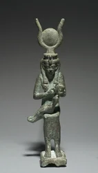 Statuette af Isis og Horus, 664-30 f.Kr