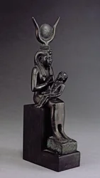 Gudinden Isis, der ammer den lille Horus, Senperioden