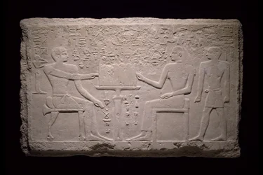 Vægfragment fra Thentis grav, 2524-2400 f.Kr