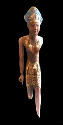 En konge, Ramses II eller den tidligere konge guddommeliggjorde Amenophis