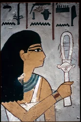 Det gamle Egypten, Vægmaleri, Sennufers grav, Adelens grav, Theben