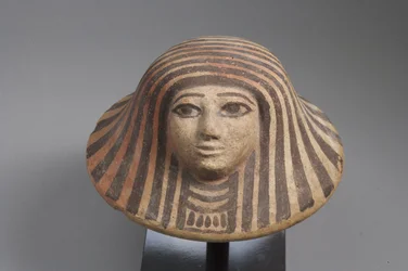 Låg til baldakin, New Kingdom (terracotta)