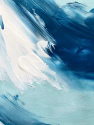 Abstrakt Blue Motion