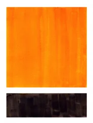 Kraftig orange-sort abstraktion